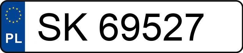 Numer rejestracyjny SK 69527 posiada FIAT SEICENTO - SK69527