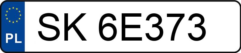 Numer rejestracyjny SK 6E373 posiada TOYOTA Corolla 1.5 MR`23 E6d Comfort - SK6E373 Numer rejestracyjny SK 6E373 posiada TOYOTA Corolla 1.5 MR`23 E6d Comfort - SK6E373