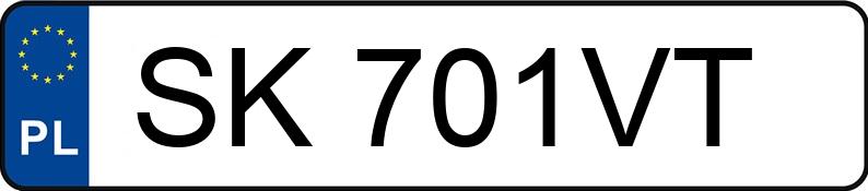 Numer rejestracyjny SK 701VT posiada RENAULT/MOTOWEKTOR MASTER - SK701VT