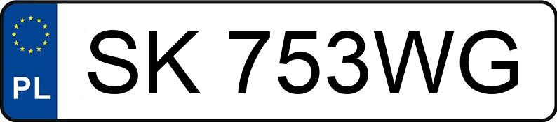 Numer rejestracyjny SK 753WG posiada VOLKSWAGEN Golf VIII 2.0 TDI MR`20 E6d Life - SK753WG