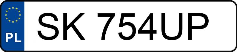 Numer rejestracyjny SK 754UP posiada BMW 318 - SK754UP Numer rejestracyjny SK 754UP posiada BMW 318 - SK754UP