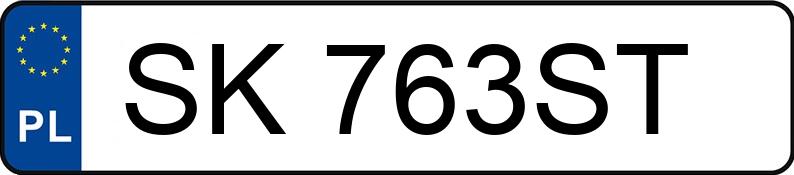 Numer rejestracyjny SK 763ST posiada AUDI A4 1.4 TFSI MR`15 E6 B9 A4 1.4 TFSI MR`15 E6 B9 - SK763ST