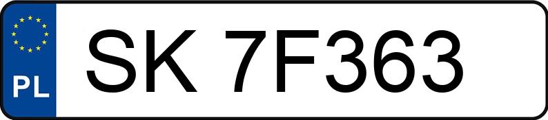 Numer rejestracyjny SK 7F363 posiada MAZDA 3 - SK7F363 Numer rejestracyjny SK 7F363 posiada MAZDA 3 - SK7F363