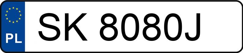 Numer rejestracyjny SK 8080J posiada VOLKSWAGEN NEW BEETLE - SK8080J