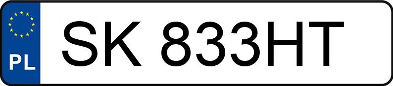 Numer rejestracyjny SK 833HT posiada FIAT PANDA - SK833HT Numer rejestracyjny SK 833HT posiada FIAT PANDA - SK833HT
