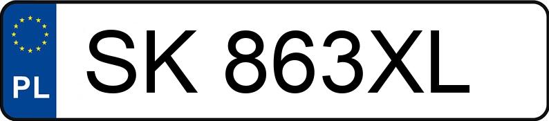 Numer rejestracyjny SK 863XL posiada RENAULT Megane Sedan 1.4 MR`03 E3 Confort Dynamique - SK863XL Numer rejestracyjny SK 863XL posiada RENAULT Megane Sedan 1.4 MR`03 E3 Confort Dynamique - SK863XL
