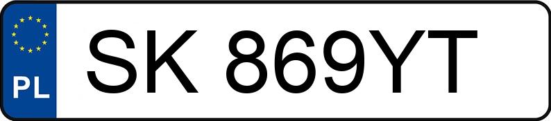 Numer rejestracyjny SK 869YT posiada BMW 430I XDRIVE - SK869YT