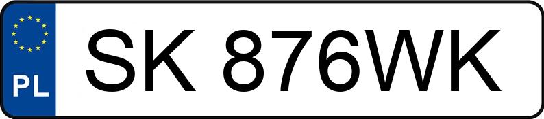 Numer rejestracyjny SK 876WK posiada FIAT FIORINO - SK876WK