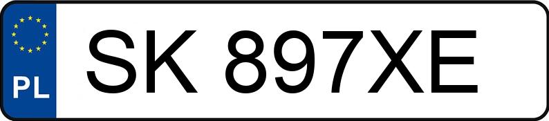 Numer rejestracyjny SK 897XE posiada TOYOTA TOYOTA YARIS - SK897XE Numer rejestracyjny SK 897XE posiada TOYOTA TOYOTA YARIS - SK897XE