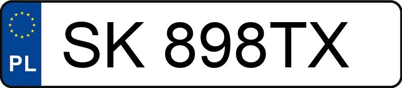 Numer rejestracyjny SK 898TX posiada SEAT Leon 1.4 TSI MR`13 E5 5F FR S&S - SK898TX Numer rejestracyjny SK 898TX posiada SEAT Leon 1.4 TSI MR`13 E5 5F FR S&S - SK898TX