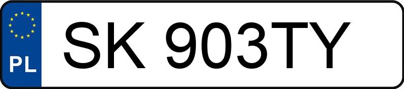 Numer rejestracyjny SK 903TY posiada AUDI A1 1.4 TFSI MR`10 E5 8X Ambition - SK903TY