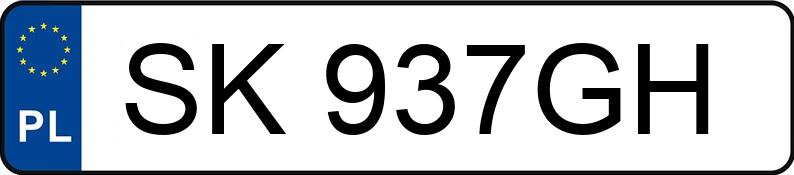 Numer rejestracyjny SK 937GH posiada OPEL ASTRA - SK937GH