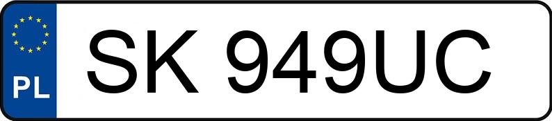 Numer rejestracyjny SK 949UC posiada BMW 530I XDRIVE - SK949UC Numer rejestracyjny SK 949UC posiada BMW 530I XDRIVE - SK949UC