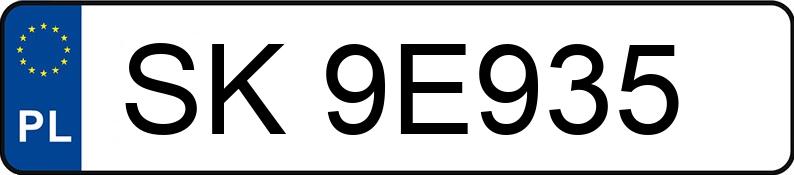 Numer rejestracyjny SK 9E935 posiada FORD GRAND C-MAX - SK9E935 Numer rejestracyjny SK 9E935 posiada FORD GRAND C-MAX - SK9E935