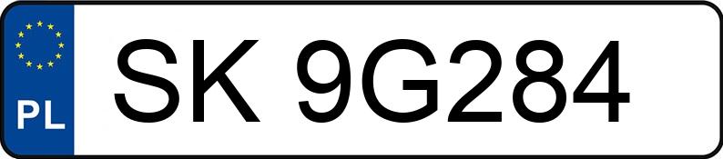 Numer rejestracyjny SK 9G284 posiada KIA STONIC - SK9G284
