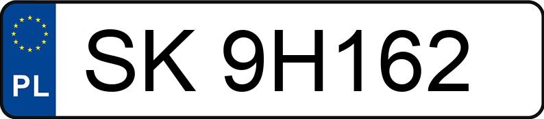 Numer rejestracyjny SK 9H162 posiada VOLKSWAGEN GOLF - SK9H162