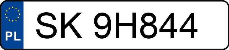 Numer rejestracyjny SK 9H844 posiada FORD TRANSIT CONNECT - SK9H844 Numer rejestracyjny SK 9H844 posiada FORD TRANSIT CONNECT - SK9H844