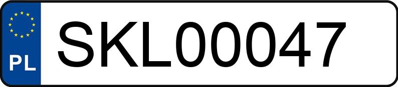 Numer rejestracyjny SKL 00047 posiada SUZUKI SPLASH - SKL00047 Numer rejestracyjny SKL 00047 posiada SUZUKI SPLASH - SKL00047