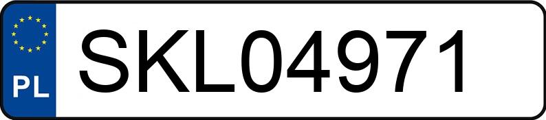 Numer rejestracyjny SKL 04971 posiada FIAT BRAVO - SKL04971 Numer rejestracyjny SKL 04971 posiada FIAT BRAVO - SKL04971