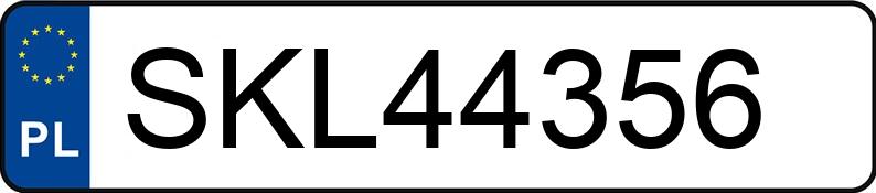 Numer rejestracyjny SKL 44356 posiada BMW 316i Compact Kat. E36 316i Compact Kat. E36 - SKL44356