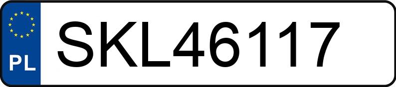 Numer rejestracyjny SKL 46117 posiada MERCEDES-BENZ E 220 Diesel 210 Elegance - SKL46117