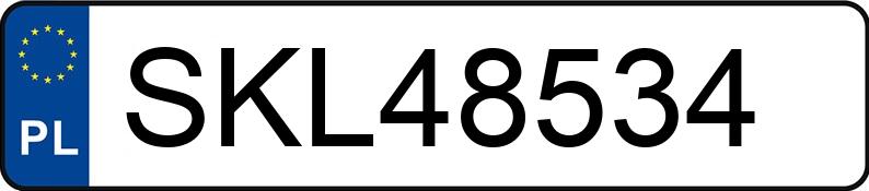 Numer rejestracyjny SKL 48534 posiada BMW 520D - SKL48534 Numer rejestracyjny SKL 48534 posiada BMW 520D - SKL48534