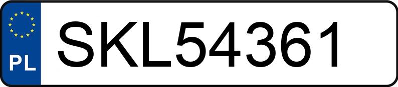 Numer rejestracyjny SKL 54361 posiada FORD S-Max 2.0 TDCi MR`06 E4 Gold X - SKL54361 Numer rejestracyjny SKL 54361 posiada FORD S-Max 2.0 TDCi MR`06 E4 Gold X - SKL54361