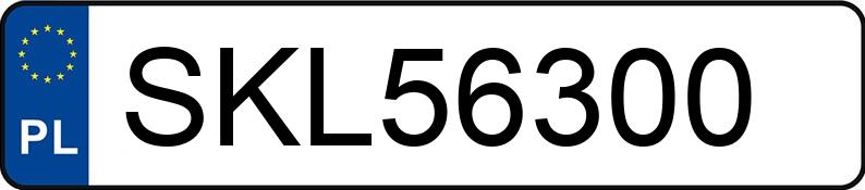 Numer rejestracyjny SKL 56300 posiada VOLKSWAGEN TIGUAN - SKL56300