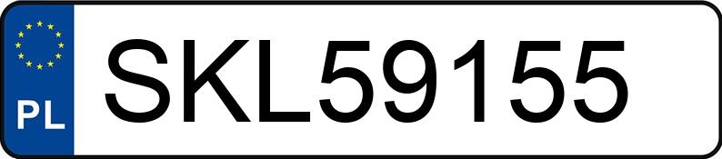 Numer rejestracyjny SKL 59155 posiada HONDA ACCORD SEDAN - SKL59155