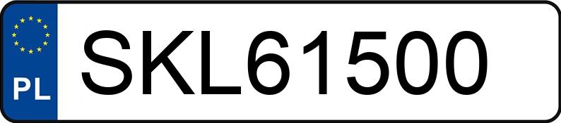 Numer rejestracyjny SKL 61500 posiada AUDI A5 - SKL61500 Numer rejestracyjny SKL 61500 posiada AUDI A5 - SKL61500