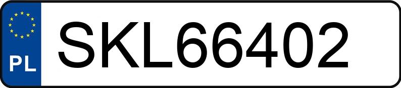 Numer rejestracyjny SKL 66402 posiada BMW 320D - SKL66402 Numer rejestracyjny SKL 66402 posiada BMW 320D - SKL66402