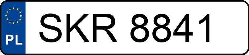 Numer rejestracyjny SKR 8841 posiada ZETOR 3011 - SKR8841