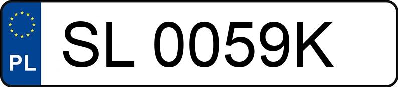 Numer rejestracyjny SL 0059K posiada OPEL Vectra C 1.8 MR`05 E4 Essentia - SL0059K