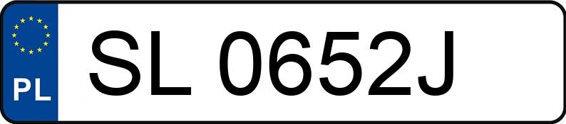 Numer rejestracyjny SL 0652J posiada RENAULT TRAFIC - SL0652J
