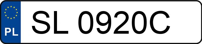 Numer rejestracyjny SL 0920C posiada AUDI A4 - SL0920C