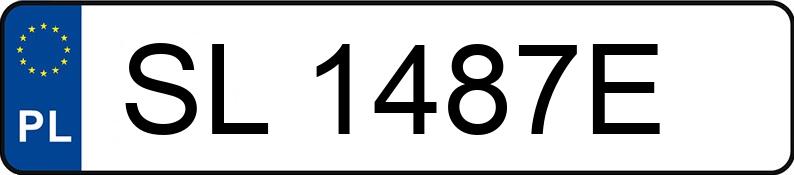Numer rejestracyjny SL 1487E posiada RENAULT TALISMAN - SL1487E