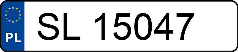 Numer rejestracyjny SL 15047 posiada FIAT 126P - SL15047