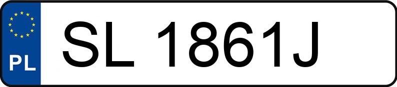 Numer rejestracyjny SL 1861J posiada BMW 328 IX - SL1861J Numer rejestracyjny SL 1861J posiada BMW 328 IX - SL1861J