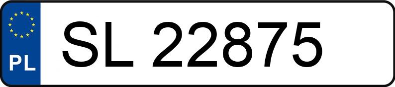 Numer rejestracyjny SL 22875 posiada BMW 520 I - SL22875 Numer rejestracyjny SL 22875 posiada BMW 520 I - SL22875