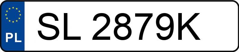 Numer rejestracyjny SL 2879K posiada SKODA Octavia 1.9 TDI MR`97 SLX - SL2879K