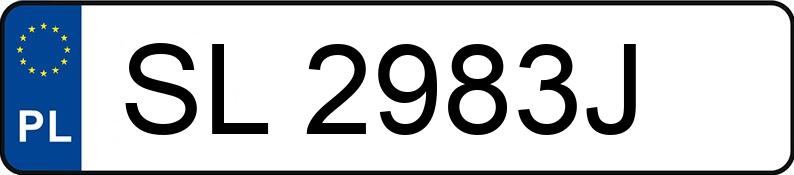 Numer rejestracyjny SL 2983J posiada PEUGEOT 206 2.0 MR`98 S 16 - SL2983J Numer rejestracyjny SL 2983J posiada PEUGEOT 206 2.0 MR`98 S 16 - SL2983J