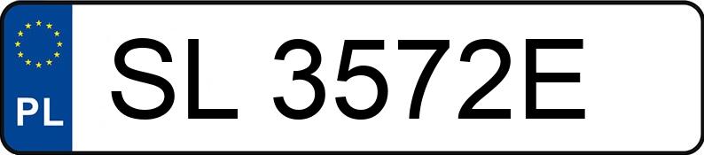 Numer rejestracyjny SL 3572E posiada DACIA SANDERO - SL3572E