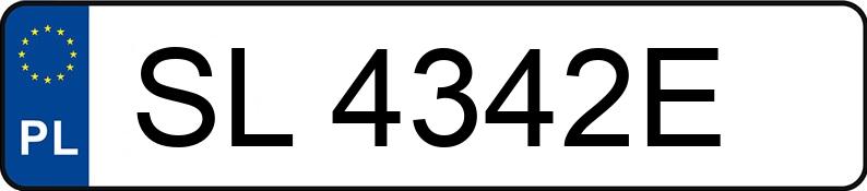 Numer rejestracyjny SL 4342E posiada CITROEN BERLINGO 1.9 D - SL4342E Numer rejestracyjny SL 4342E posiada CITROEN BERLINGO 1.9 D - SL4342E