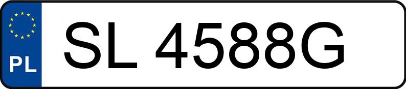 Numer rejestracyjny SL 4588G posiada FORD Focus 1.6 MR`15 E6 Titanium - SL4588G