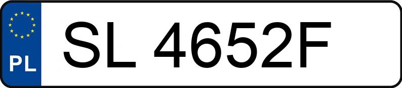 Numer rejestracyjny SL 4652F posiada AUDI A3 Sportback 1.6 TDi DPF MR`09 E5 8P Ambiente - SL4652F Numer rejestracyjny SL 4652F posiada AUDI A3 Sportback 1.6 TDi DPF MR`09 E5 8P Ambiente - SL4652F