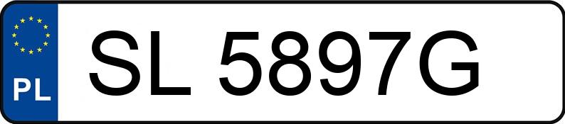 Numer rejestracyjny SL 5897G posiada AUDI A3 1.5 TFSI MR`16 E6 8V A3 1.5 TFSI MR`16 E6 8V - SL5897G