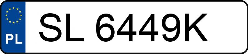 Numer rejestracyjny SL 6449K posiada HONDA CR-Z - SL6449K