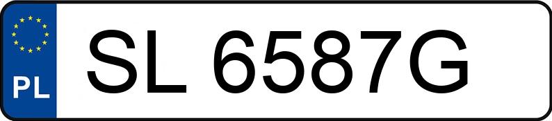 Numer rejestracyjny SL 6587G posiada KIA Rio 1.2 MR`12 E5 XL - SL6587G Numer rejestracyjny SL 6587G posiada KIA Rio 1.2 MR`12 E5 XL - SL6587G