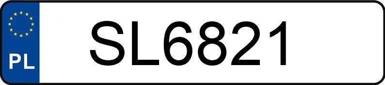 Numer rejestracyjny SL 6821 posiada URSUS MF-255 - SL6821