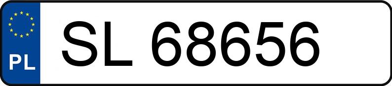 Numer rejestracyjny SL 68656 posiada VOLKSWAGEN PASSAT - SL68656